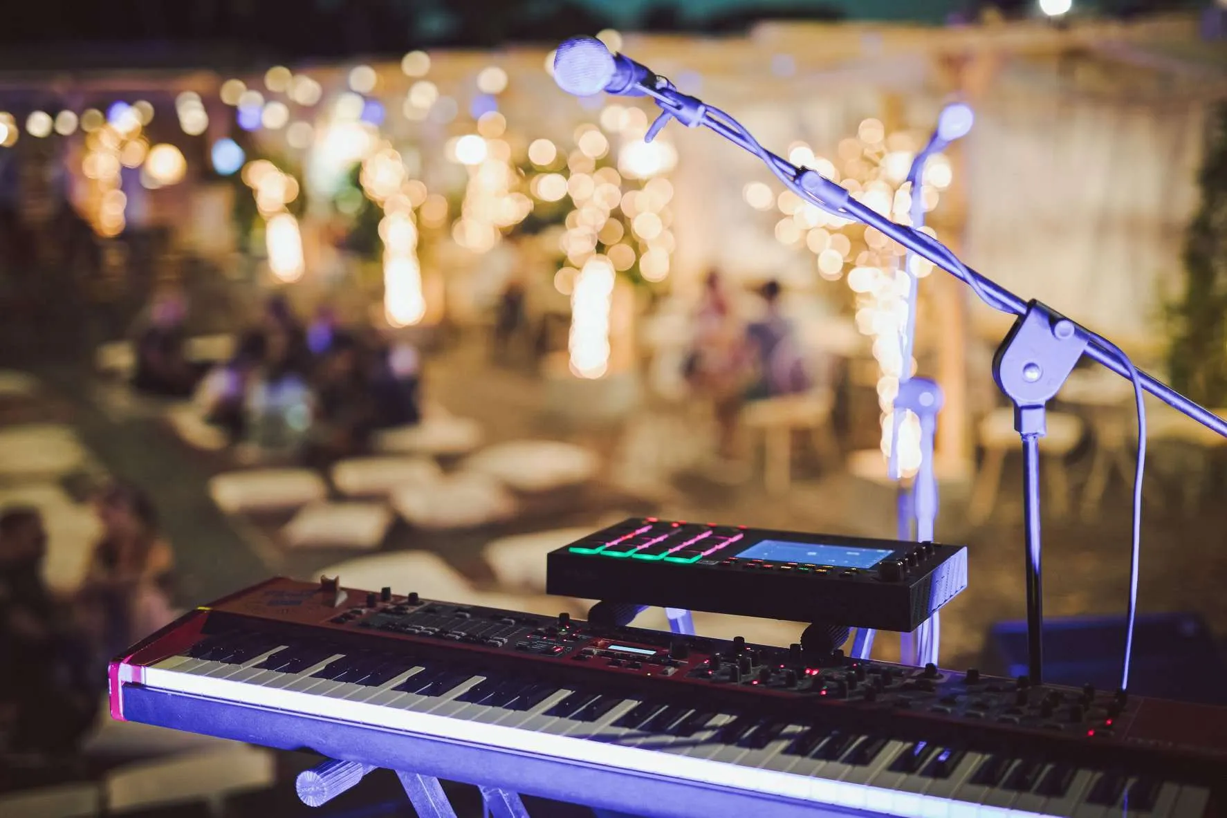 Musica e atmosfera serale Gianicolo